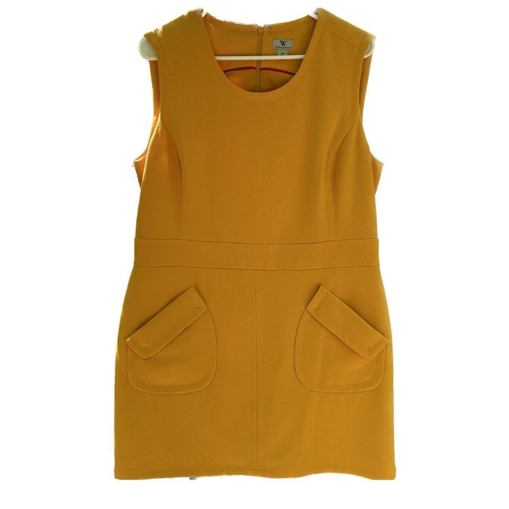 Yellow Mod WORTHINGTON Dress